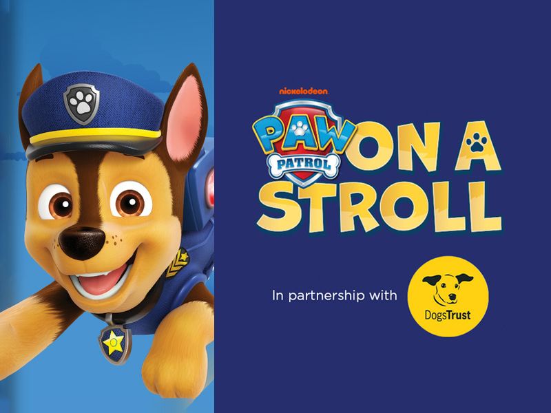 Paw Patrol on a Stroll header